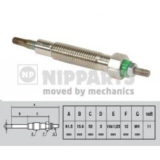 Προθερμαντήρας NISSAN TERRANO 1996 - 1999 ( R20 ) NIPPARTS J5711022