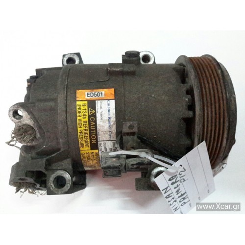 Συμπιεστής A/C (Κομπρέσορας) NISSAN PRIMERA 2002 - 2007 ( P12 ) ED501