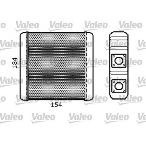 Ψυγείο Καλοριφέρ NISSAN MICRA 2000 - 2003 ( K11 ) 2714098B10 Ψυγείο Καλοριφέρ NISSAN MICRA 2000 - 2003 ( K11 ) 2714098B10