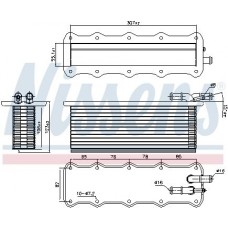 Ψυγείο Intercooler VW SCIROCCO 2008 - 2014 ( 137 ) NISSENS 96318