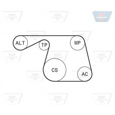Σετ ιμάντων poly-V FORD KA 2008 - 2016 ( RU8 ) OPTIBELT 6 PK 1310KT1