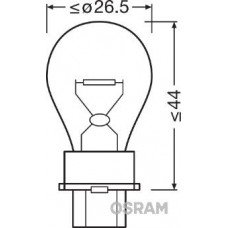 Λυχνία φώτων φρένων OSRAM 3156