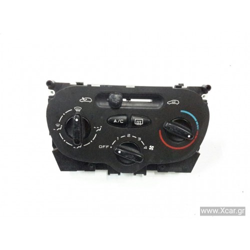 Χειριστήρια Καλοριφέρ-Κλιματισμού & A/C PEUGEOT 206 1998 - 2002 XC14852