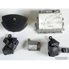 Αερόσακοι Air-Bag Εμπρός (Σετ) RENAULT CLIO 2001 - 2005 XC12821