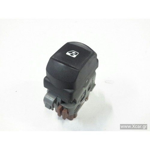 Διακόπτης Παραθύρου Χωρίς Πλαίσιο RENAULT CLIO 2006 - 2009 Εμπρός Δεξιά 2808202