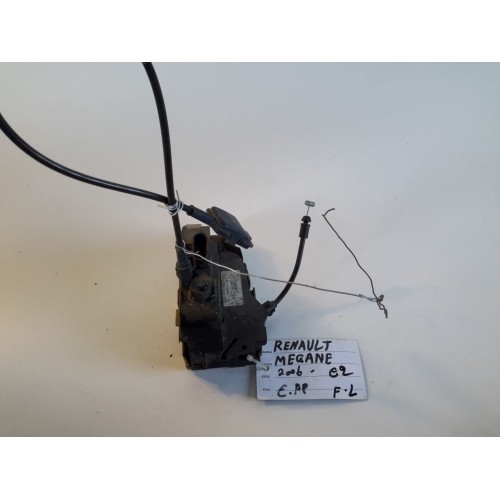 Κλειδαριά Πόρτας Ηλεκτρομαγνητική RENAULT MEGANE 2002 - 2005 Πίσω Αριστερά XC1436 Κλειδαριά Πόρτας Ηλεκτρομαγνητική RENAULT MEGANE 2002 - 2005 Πίσω Αριστερά XC1436