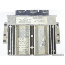 Εγκέφαλος Κινητήρα Κλειδωμένο PEUGEOT 206 1998 - 2002 SAGEM 9644625680-00