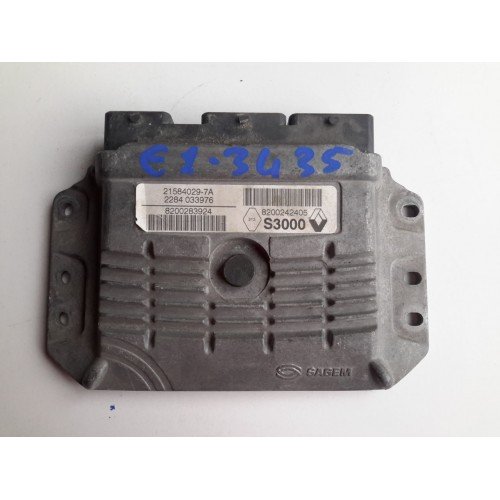 Εγκέφαλος Κινητήρα RENAULT MEGANE 2002 - 2005 SAGEM 8200242405