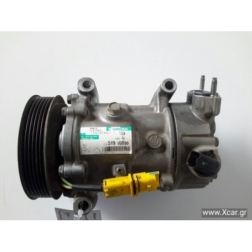 Συμπιεστής A/C (Κομπρέσορας) PEUGEOT 207 2006 - 2009 SANDEN 9651910980