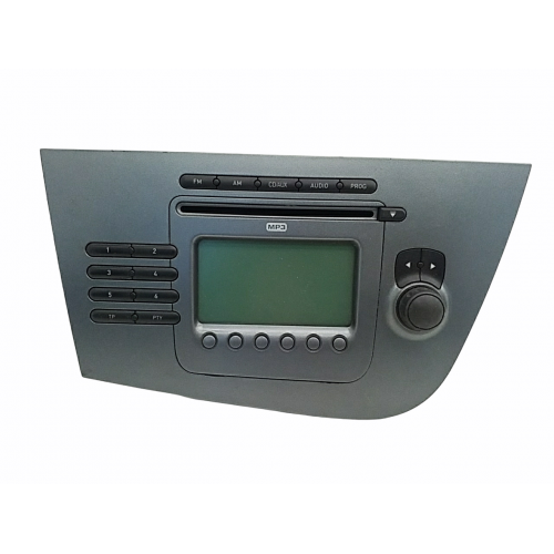 Ράδιο CD SEAT LEON 2005 - 2009 ( 1P ) W01P1035186B