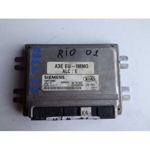 Εγκέφαλος Κινητήρα KIA RIO 1999 - 2002 ( DC ) SIEMENS 5WY1309C