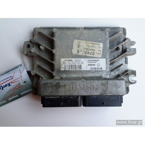 Εγκέφαλος Κινητήρα Κλειδωμένο RENAULT KANGOO 2003 - 2008 ( KC ) SIEMENS S110140203A
