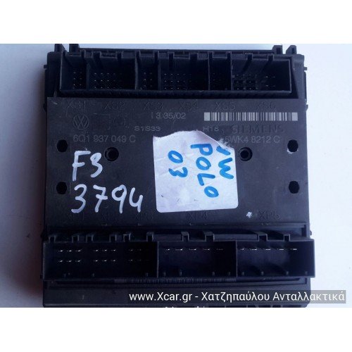 Μονάδα Άνεσης VW POLO 2002 - 2005 ( 9N ) SIEMENS 6Q1937049C