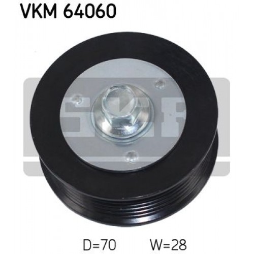 Τροχαλία παρέκκλισης & ενδιάμεσος τροχός MAZDA 3 2009 - 2014 ( BL ) SKF VKM 64060