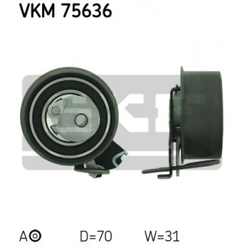 Τεντωτήρας HYUNDAI i30 2007 - 2012 SKF VKM 75636
