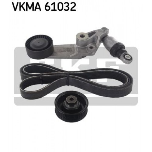 Σετ ιμάντων poly-V TOYOTA COROLLA 2002 - 2004 ( E120 ) SKF VKMA 61032