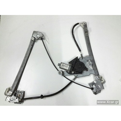 Γρύλλος Παραθύρου Ηλεκτρικός Με Μοτέρ SKODA OCTAVIA 2000 - 2010 ( 4 ) Εμπρός Δεξιά 1U1837402J