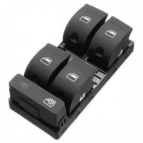 Χειριστήρια Παραθύρων-Διακόπτες Χωρίς Πλαίσιο AUDI A4 2005 - 2008 ( 8E )( 8H ) TAKSIM GROUP Εμπρός Αριστερά 8E0959851B