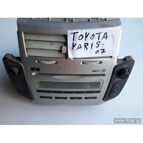 Ράδιο CD TOYOTA YARIS 2006 - 2009 ( KL9 ) XC3909