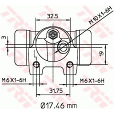 Κυλινδράκια τροχών TRW BWC147