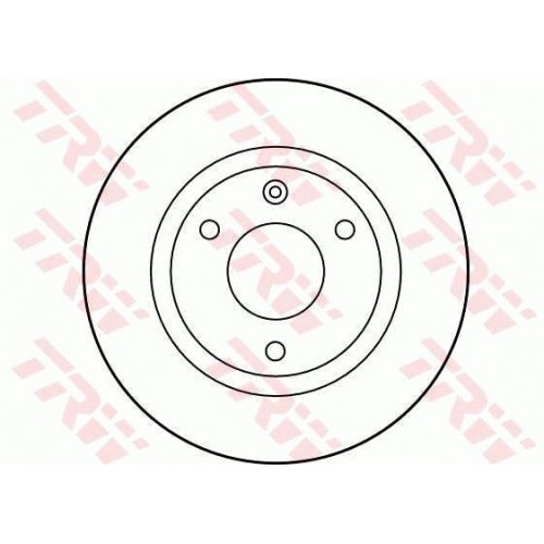 Δισκόπλακες PEUGEOT 106 1992 - 1995 TRW DF1120 Δισκόπλακες PEUGEOT 106 1992 - 1995 TRW DF1120