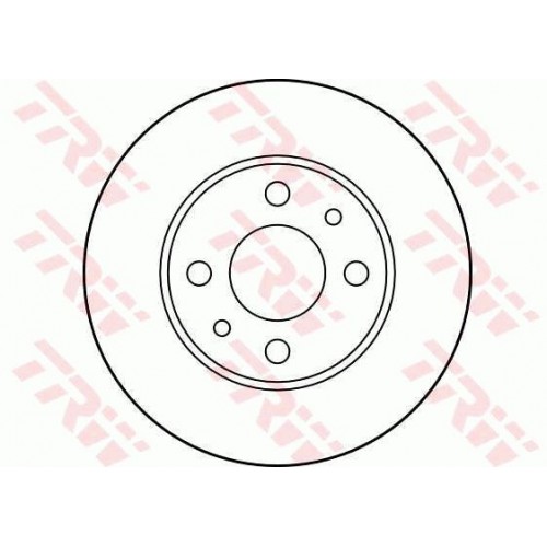Δισκόπλακες FIAT UNO 1983 - 1989 ( 146 ) TRW DF1791 Δισκόπλακες FIAT UNO 1983 - 1989 ( 146 ) TRW DF1791