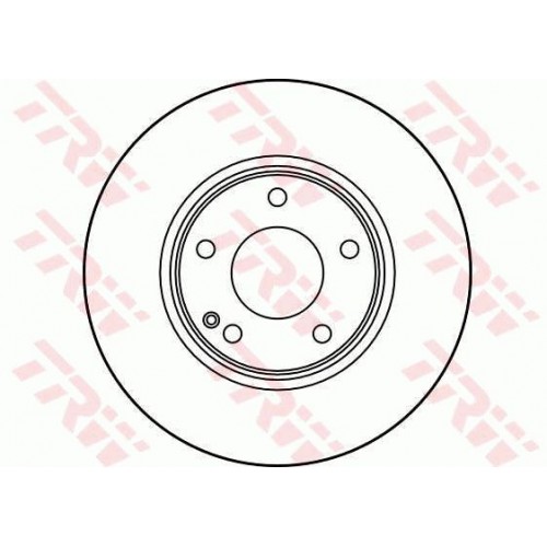 Δισκόπλακες MERCEDES C CLASS 1993 - 1995 ( W202 ) TRW DF2654