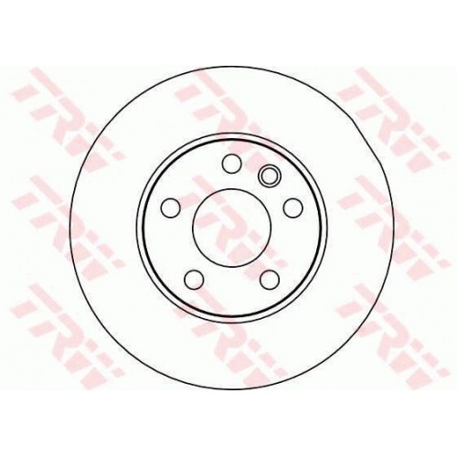 Δισκόπλακες TRW DF2810