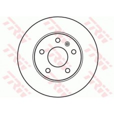 Δισκόπλακες OPEL CORSA 2000 - 2004 ( C ) TRW DF4051