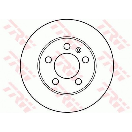 Δισκόπλακες VW GOLF 1998 - 2004 ( Mk4 ) TRW DF4052