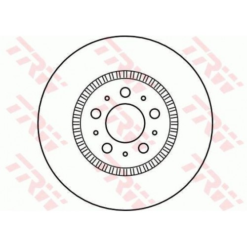 Δισκόπλακες VOLVO S60 2005 - 2009 TRW DF4053S Δισκόπλακες VOLVO S60 2005 - 2009 TRW DF4053S