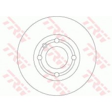 Δισκόπλακες VW LUPO 1998 - 2005 ( 6X1 - 6E1 ) TRW DF4062