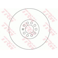 Δισκόπλακες VW NEW BETTLE 2005 - 2011 ( 9C1 ) TRW DF4064