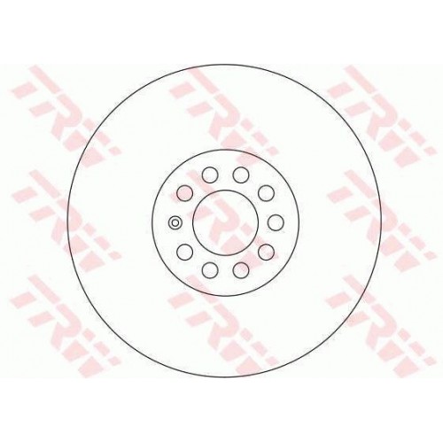 Δισκόπλακες VW NEW BETTLE 2005 - 2011 ( 9C1 ) TRW DF4064