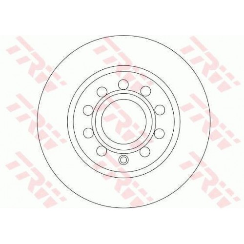 Δισκόπλακες VW GOLF 2004 - 2008 ( Mk5 ) TRW DF4276 Δισκόπλακες VW GOLF 2004 - 2008 ( Mk5 ) TRW DF4276