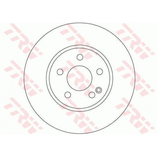 Δισκόπλακες MERCEDES VIANO 2004 - 2010 ( W639 ) TRW DF4373