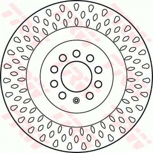 Δισκόπλακες SEAT LEON 1999 - 2005 ( 1MZ ) TRW DF6011S Δισκόπλακες SEAT LEON 1999 - 2005 ( 1MZ ) TRW DF6011S