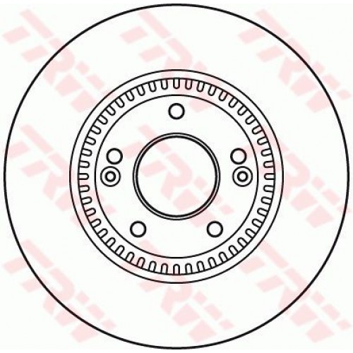 Δισκόπλακες HYUNDAI SONATA 2006 - 2011 ( NF ) TRW DF6108S