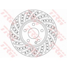 Δισκόπλακες MERCEDES A CLASS 2012 - 2015 ( W176 ) TRW DF6262S