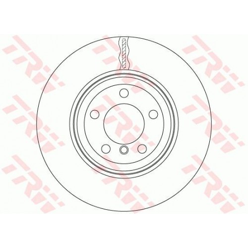 Δισκόπλακες NISSAN JUKE 2010 - 2014 TRW DF6471 Δισκόπλακες NISSAN JUKE 2010 - 2014 TRW DF6471