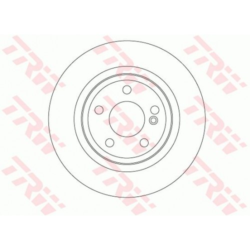 Δισκόπλακες MERCEDES A CLASS 2012 - 2015 ( W176 ) TRW DF6634