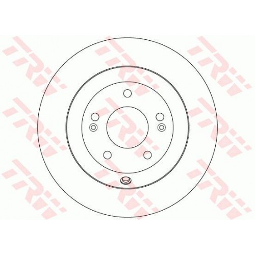 Δισκόπλακες HYUNDAI SANTA FE 2007 - 2010 ( CM ) TRW DF7996 Δισκόπλακες HYUNDAI SANTA FE 2007 - 2010 ( CM ) TRW DF7996