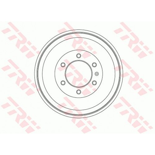 Ταμπούρο ISUZU D-MAX ( 8DH ) 2002 - 2007 TRW DB4451