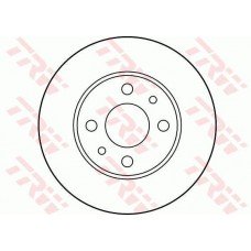 Δισκόπλακες FIAT UNO 1983 - 1989 ( 146 ) TRW DF1791