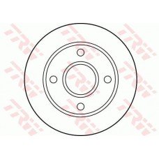 Δισκόπλακες FORD KA 1997 - 2008 ( RB ) TRW DF2752