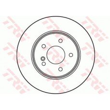 Δισκόπλακες MERCEDES C CLASS 2000 - 2003 ( W203 ) TRW DF2813