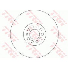 Δισκόπλακες VW NEW BETTLE 2005 - 2011 ( 9C1 ) TRW DF4064