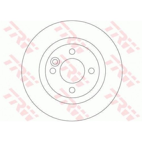 Δισκόπλακες MINI COOPER 2002 - 2004 TRW DF4198