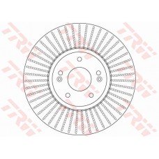 Δισκόπλακες HYUNDAI SANTA FE 2007 - 2010 ( CM ) TRW DF6222