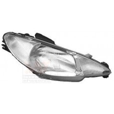 Φανάρι Εμπρός Ηλεκτρικό PEUGEOT 206 1998 - 2002 TYC Δεξιά 025605133